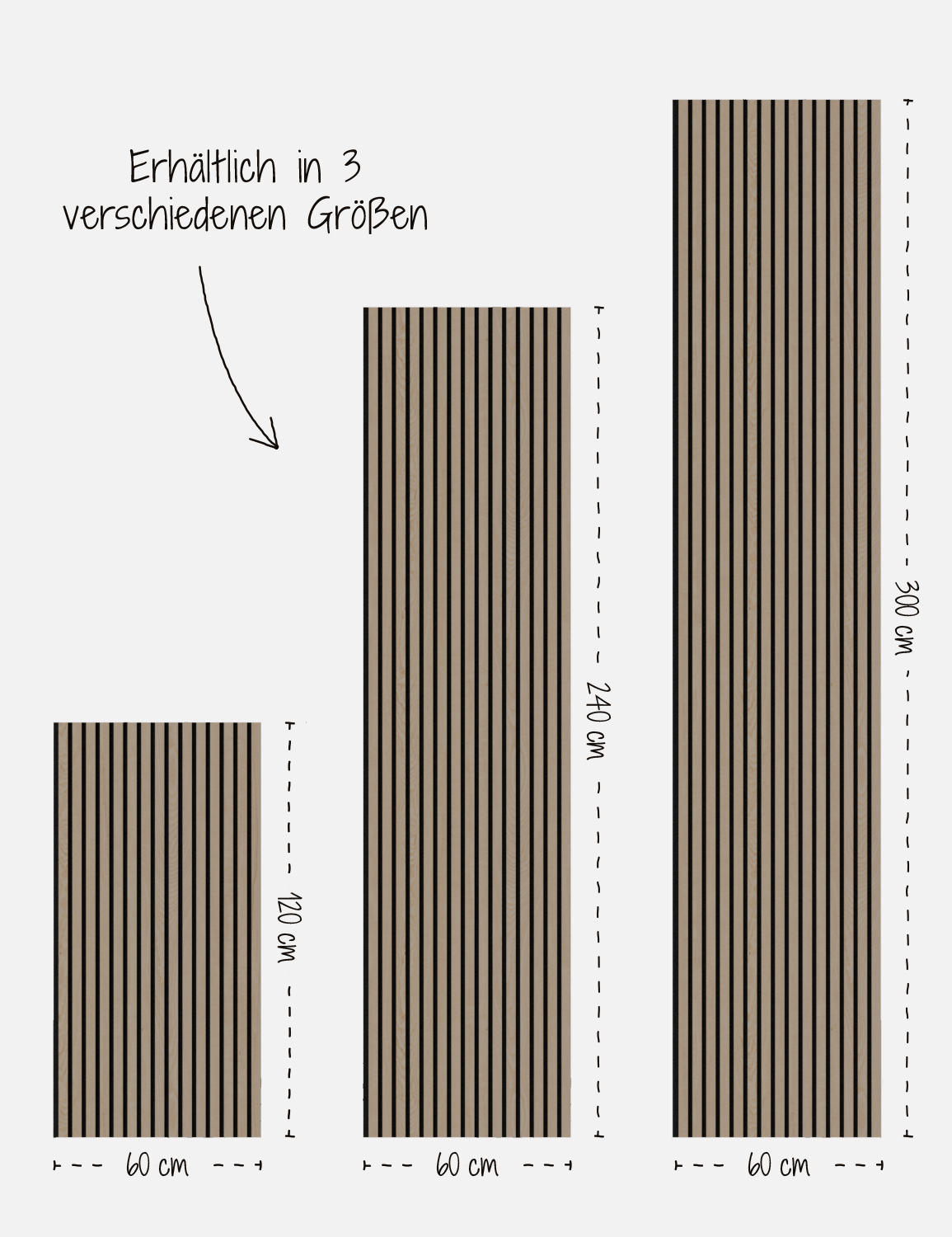 Akustikpaneel Holzig Esche