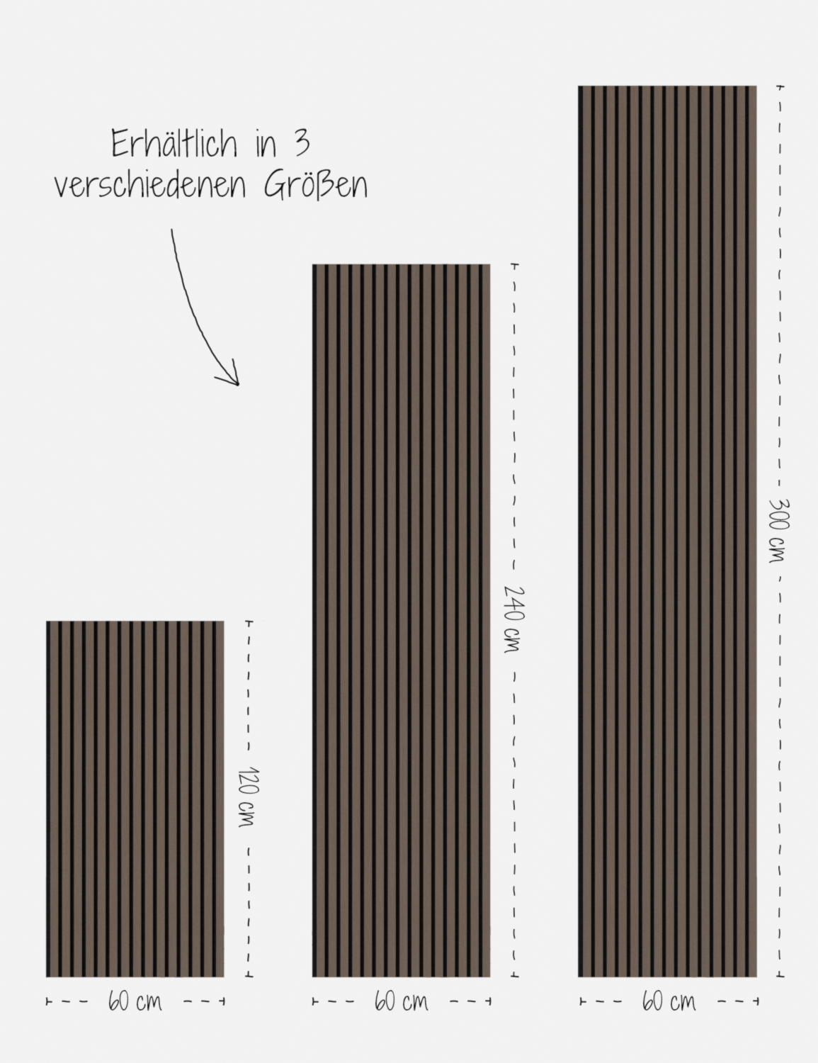 Akustikpaneel Leicht Nussbaum